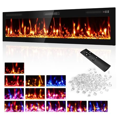 BREEZEHEAT 750-w electric fireplace, product image 1