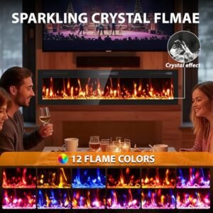 BREEZEHEAT 750-w electric fireplace, product image 2