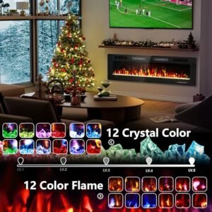 BREEZEHEAT 750-w electric fireplace, product image 3