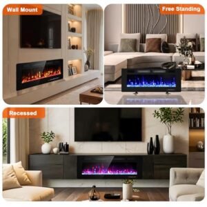 BREEZEHEAT 750-w electric fireplace, product image 4
