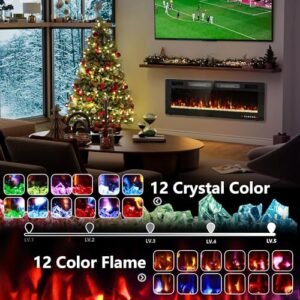 BREEZEHEAT 750-w electric fireplace, product image 6